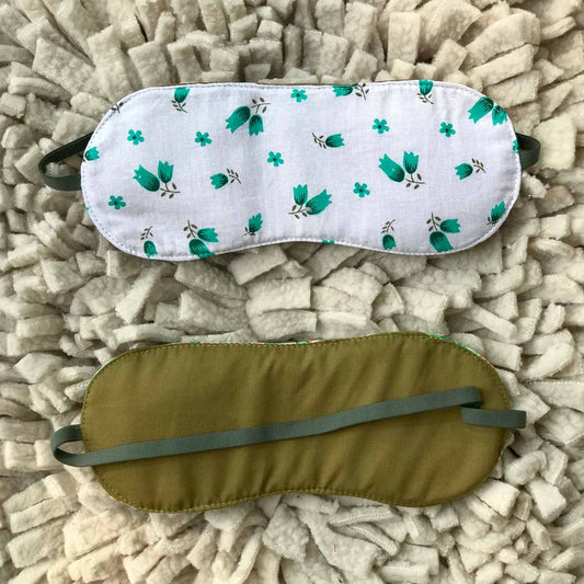 Traveling Tulips Eye Mask