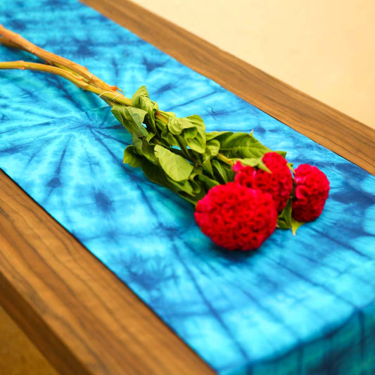 Crystal Waters Batik Table Runner