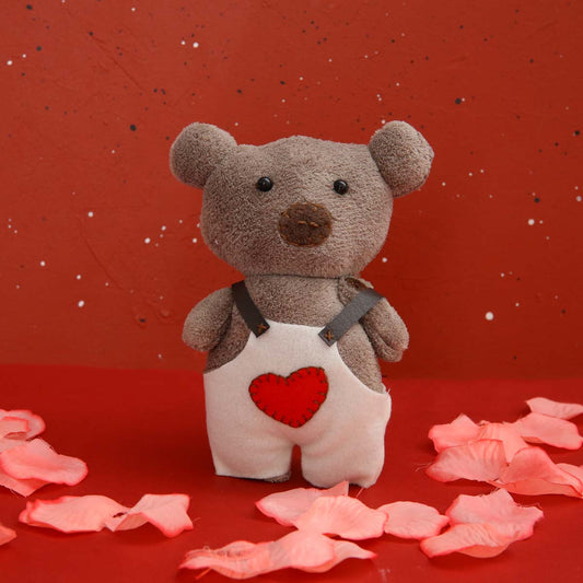 Chocolate Valentine Teddy Bear