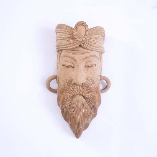 Ancient King Wooden Statue