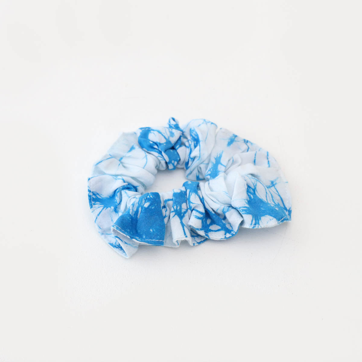 Blue Sky Batik Scrunchie