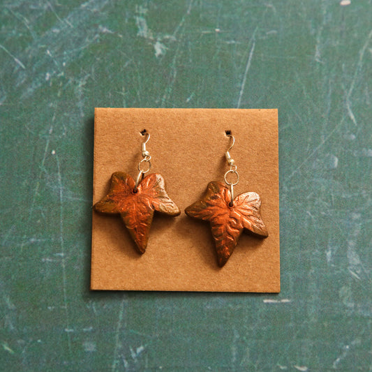 Bronze Leaves Earrings