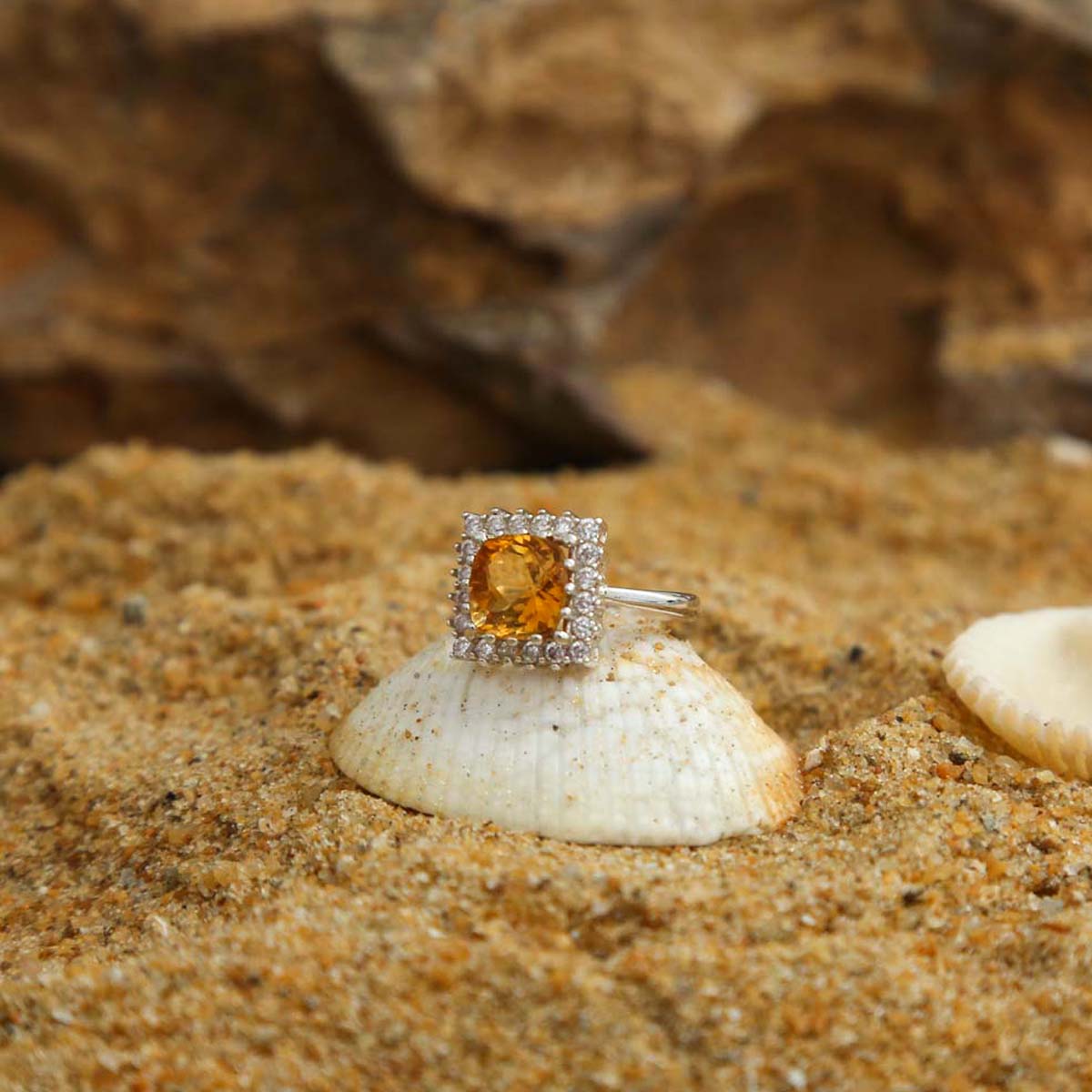 Citrine Ring