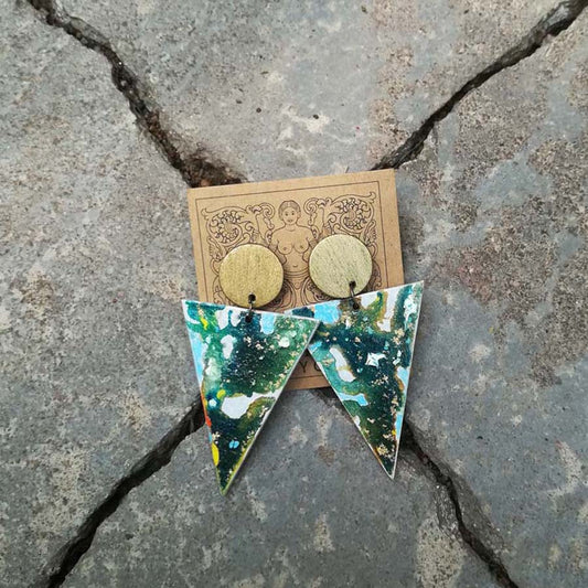 Ethereal Paper Earrings