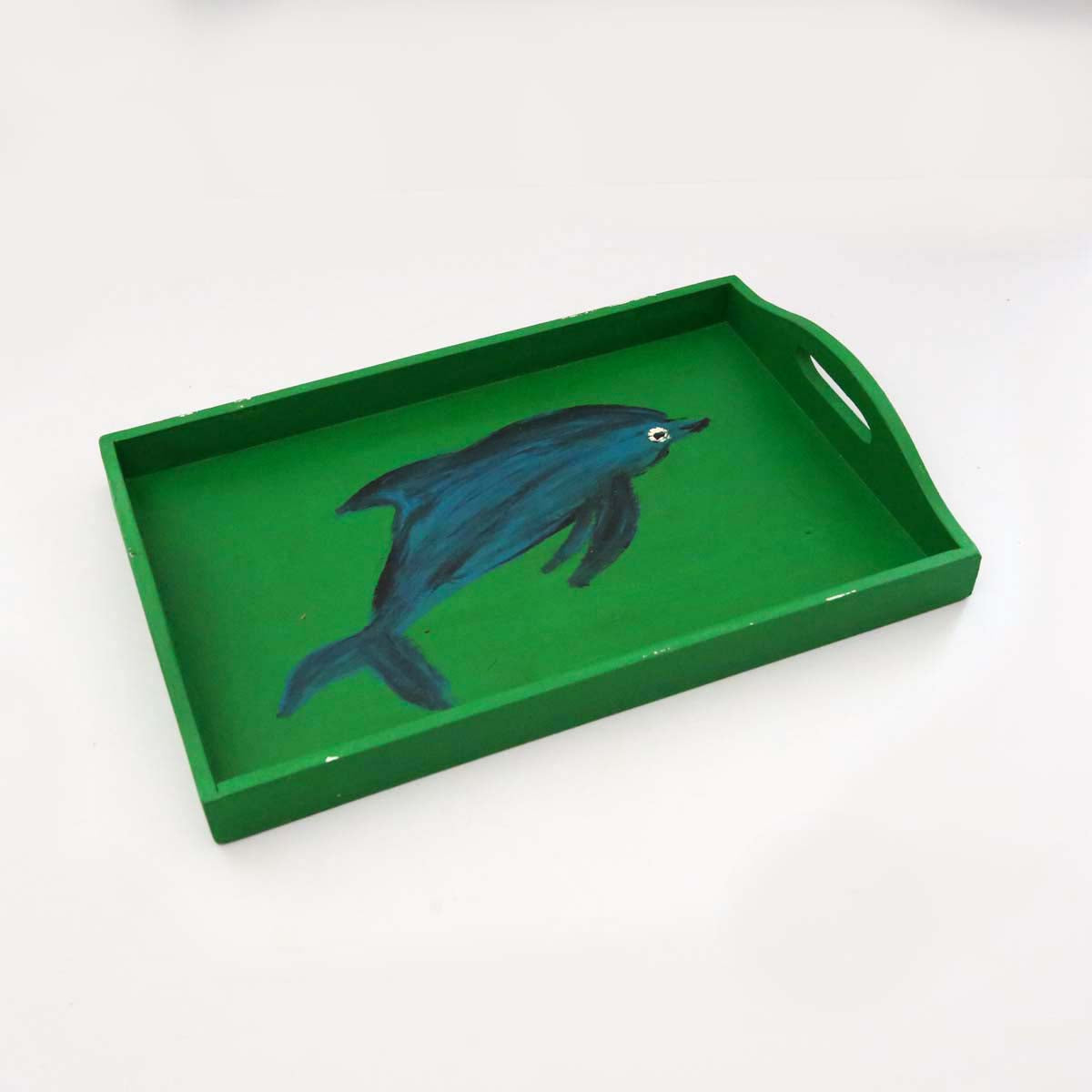 Dolphin Wooden Tray