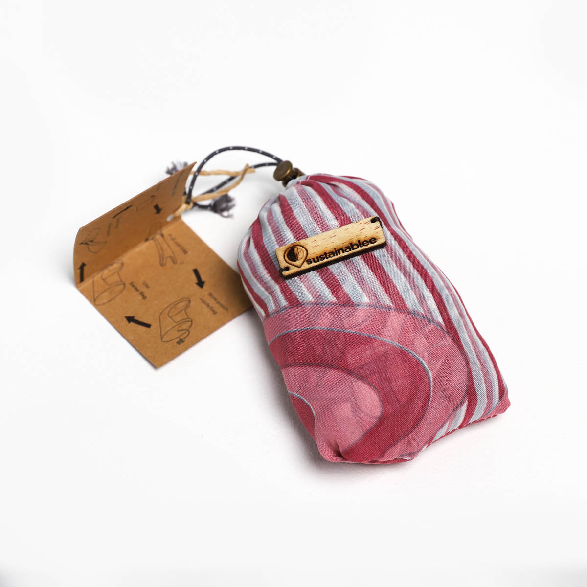 Abstract Pattern Saree Bag