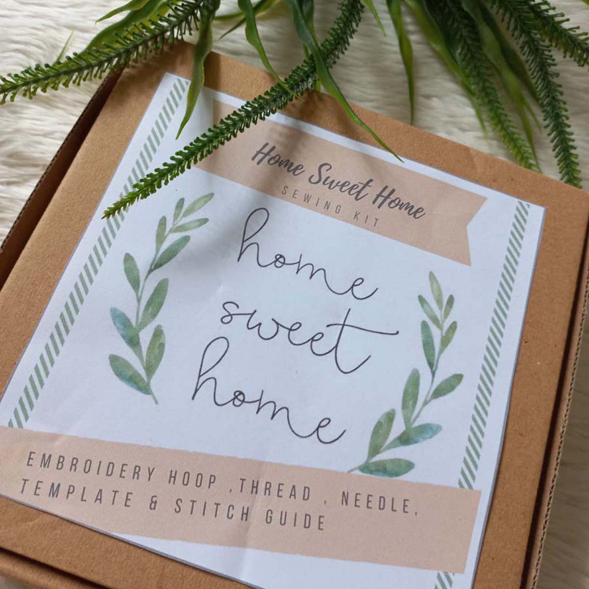 Home Sweet Home' Embroidery Kit