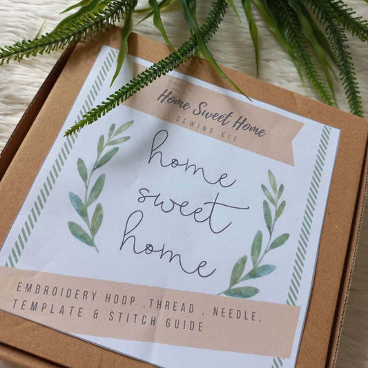 Home Sweet Home' Embroidery Kit