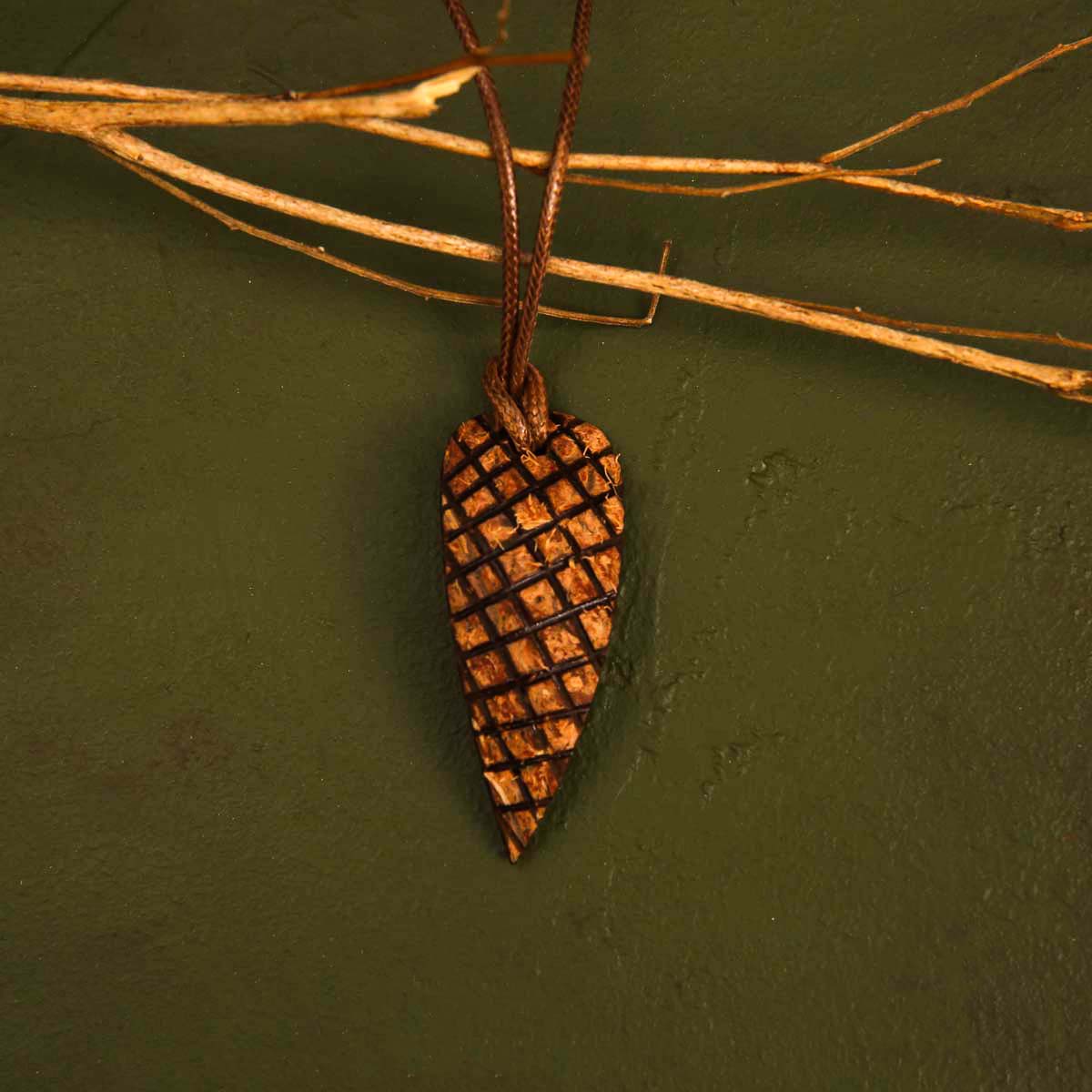 Arrow Head Coconut Shell Necklace