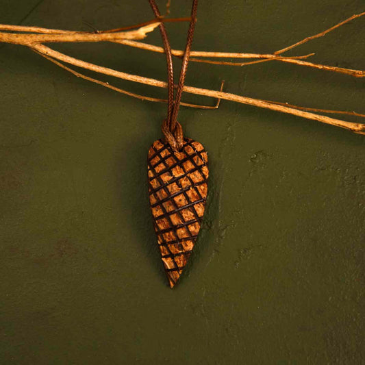 Arrow Head Coconut Shell Necklace