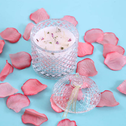 Straight Crystal Vanilla Candle