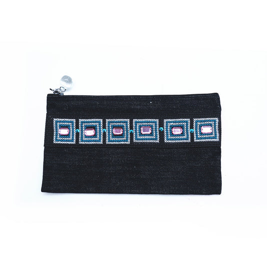 Denim Bling Pencil Case