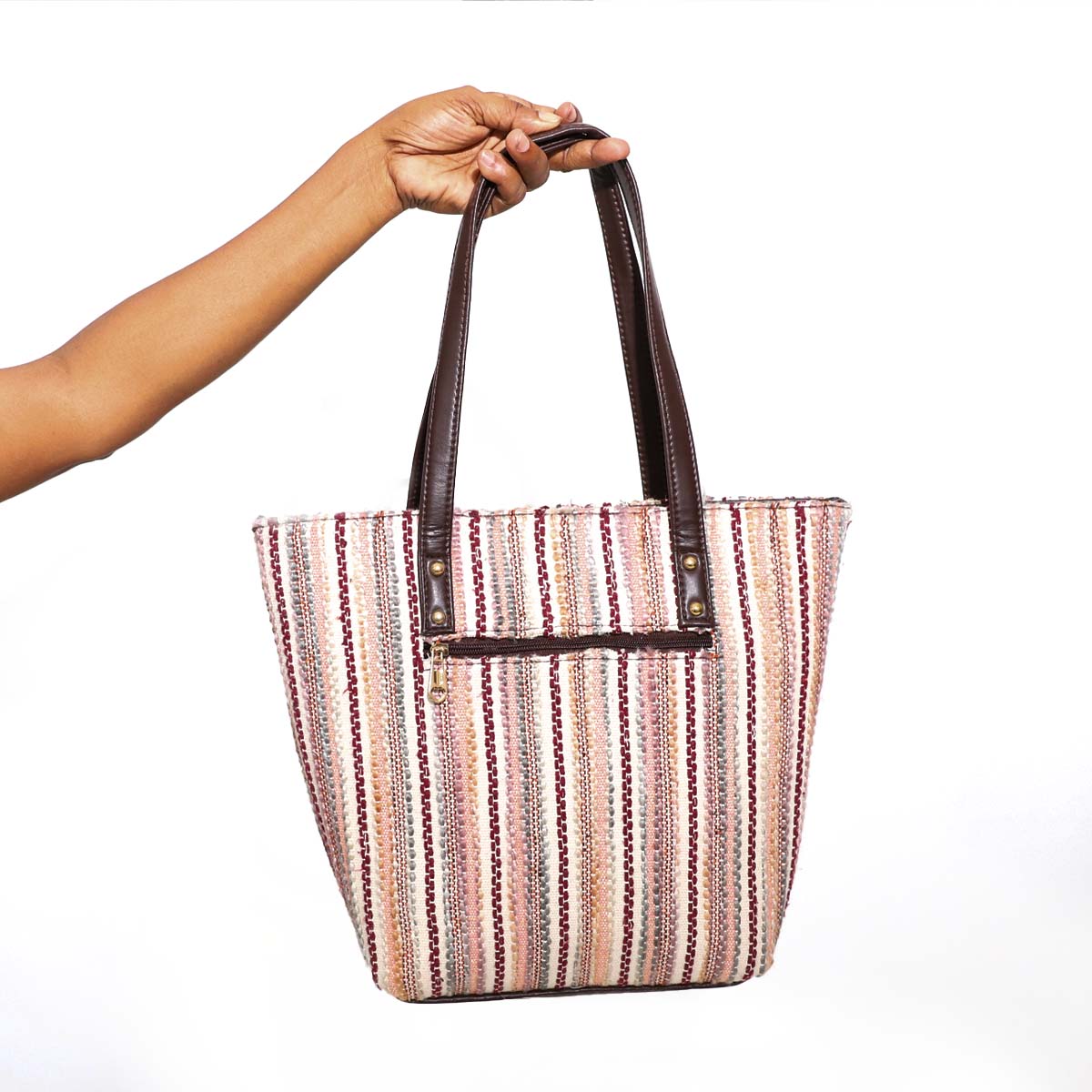 Vintage Stripes Tote Bag