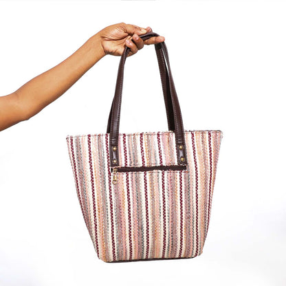 Vintage Stripes Tote Bag