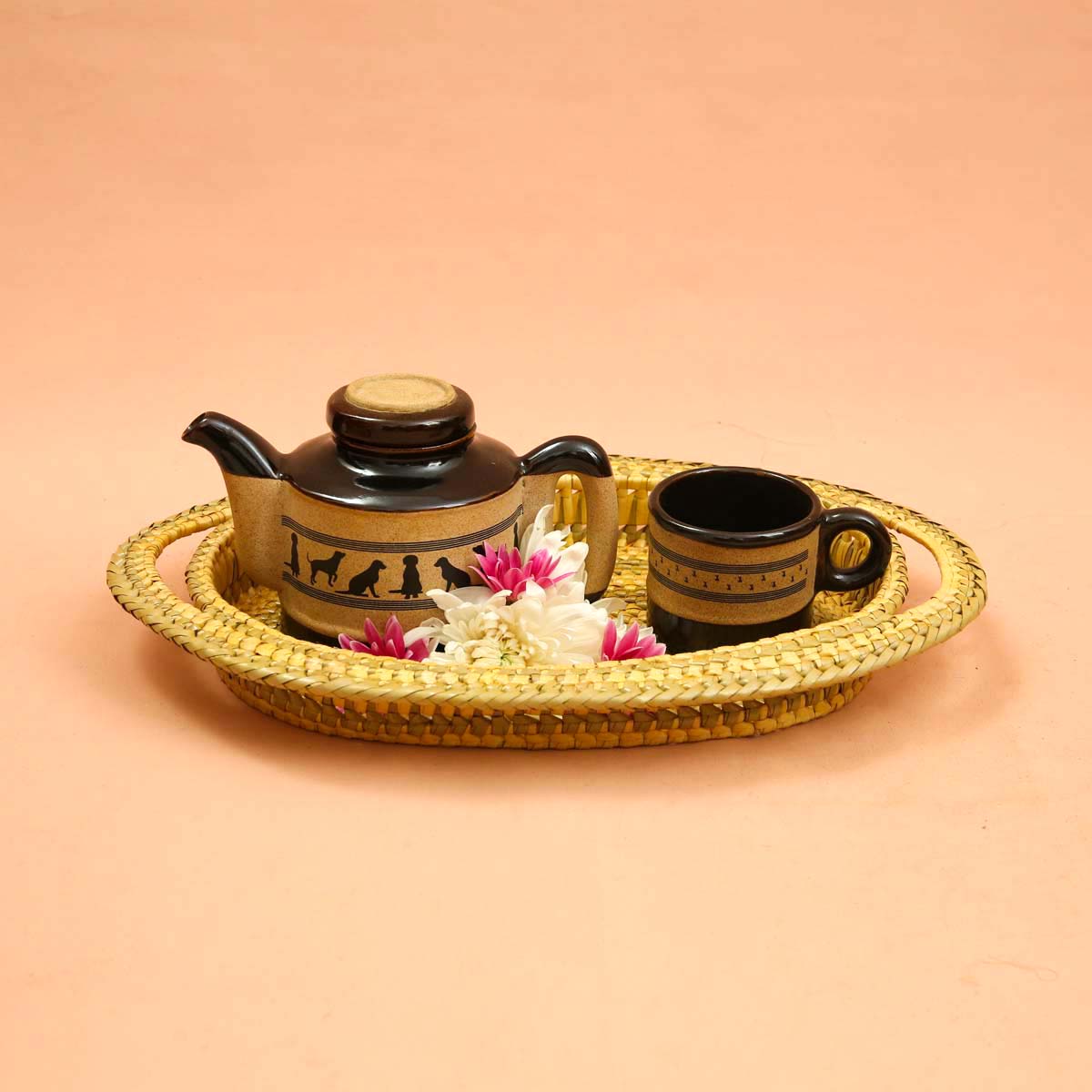 Natural Palm Leaf Tray