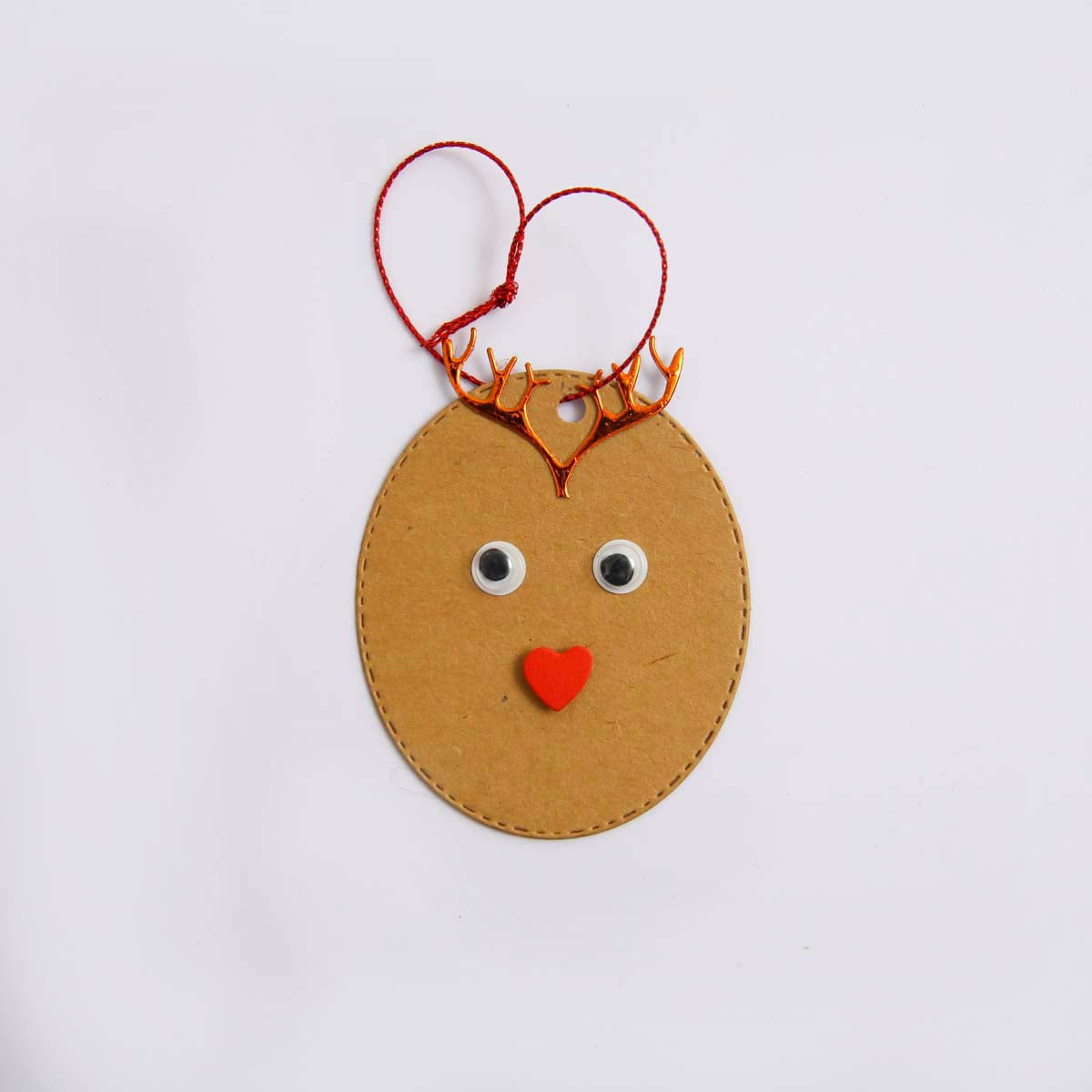 Dasher Paper Ornament