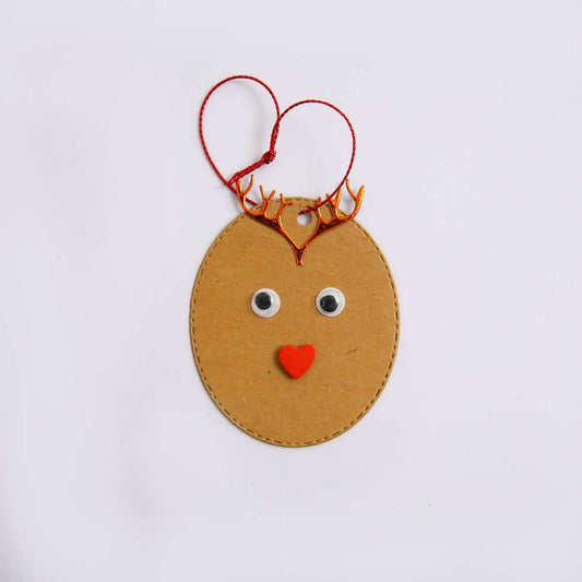 Dasher Paper Ornament