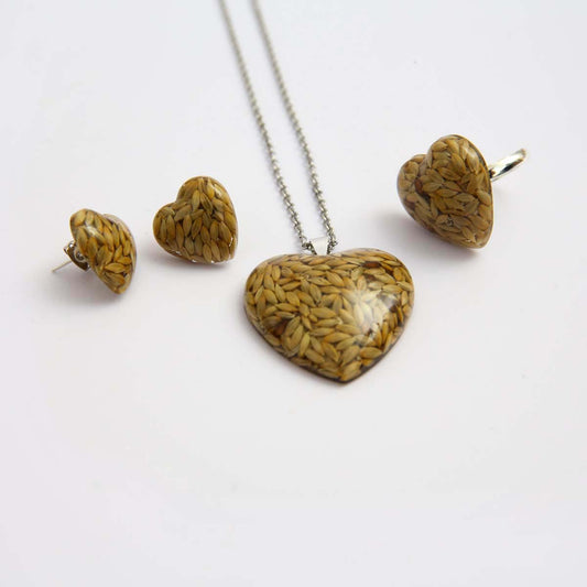 Canary Seed Jewellery Set