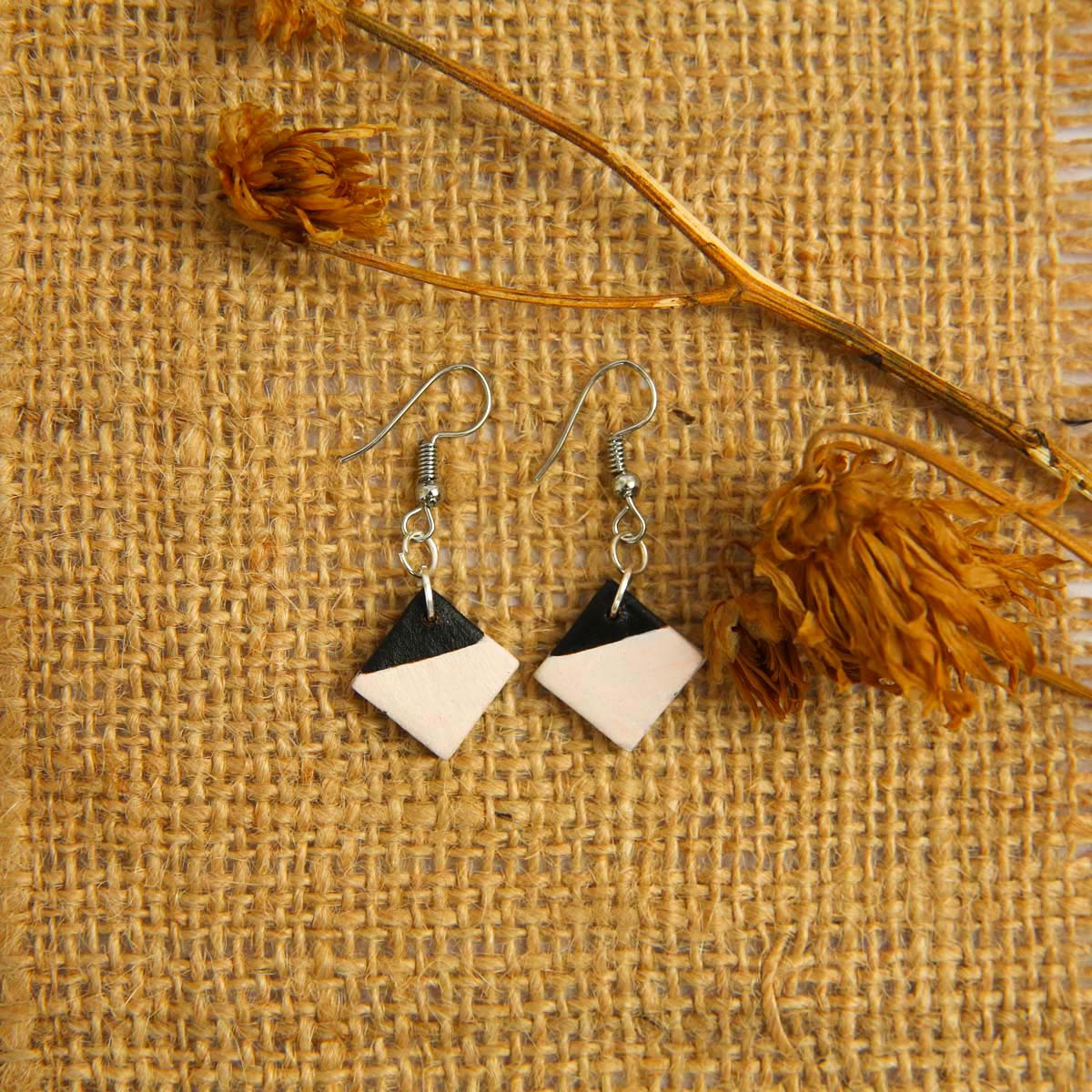Ivory Terracotta Earrings