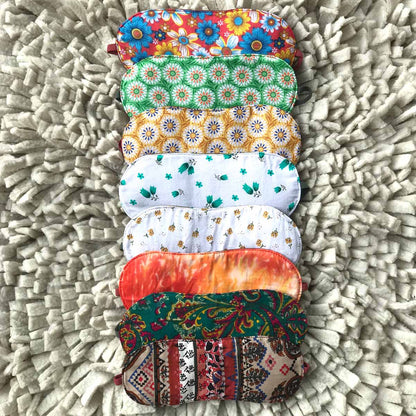 Rose Bush Hedges Eye Mask