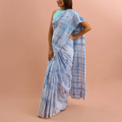 Ripple Shibhori Arashi Tie Dye Saree