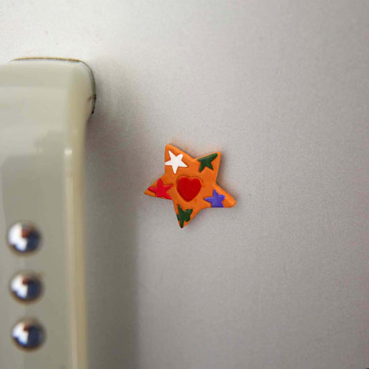 Starry Heart Fridge Magnet