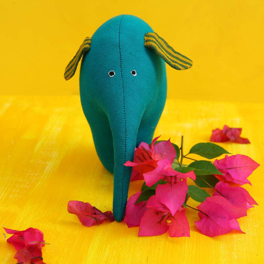 Eddie Elephant Handloom Soft Toy