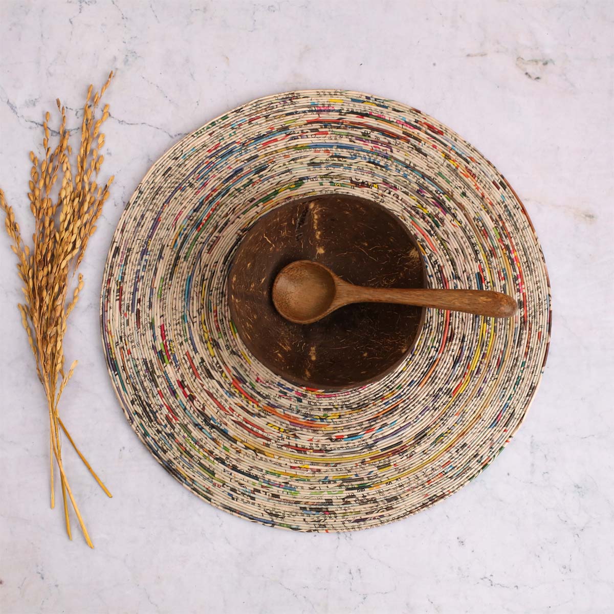 Natural Paper Placemat Set