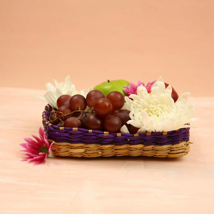 Violet Reed Fruit Basket