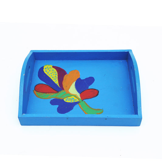 Baby Whale Wooden Tray