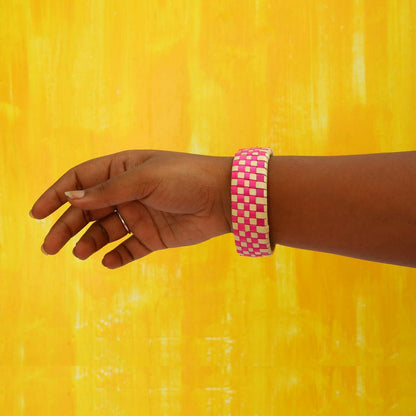 Baby Pink Palmyra Bangle