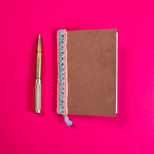Pastel Pages Crochet Notebook