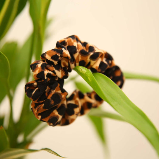 Leopard Print Scrunchie