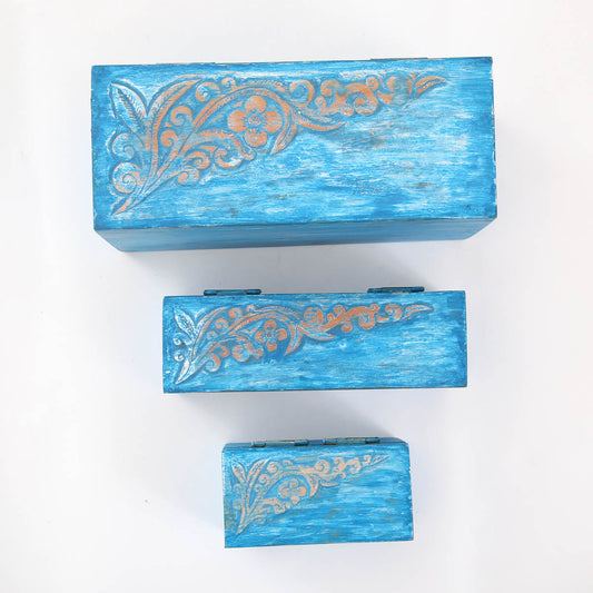 Turquoise Blossom Box Set