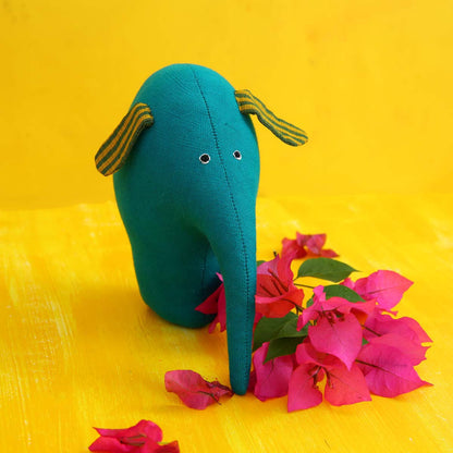 Eddie Elephant Handloom Soft Toy