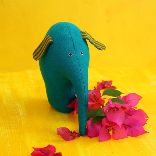 Eddie Elephant Handloom Soft Toy
