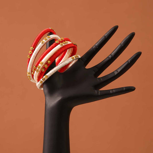 Papaya Orange Bangles