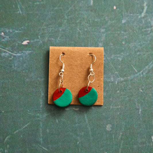 Cerulean Circles Earrings