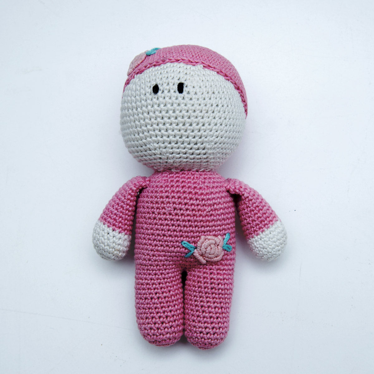 Pink Crochet Doll