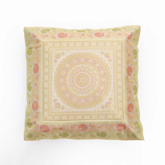 Marigold Silk Cushion Cover