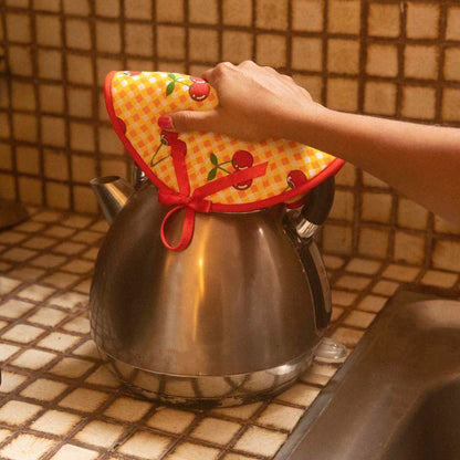 Round Cherry Pot Holder