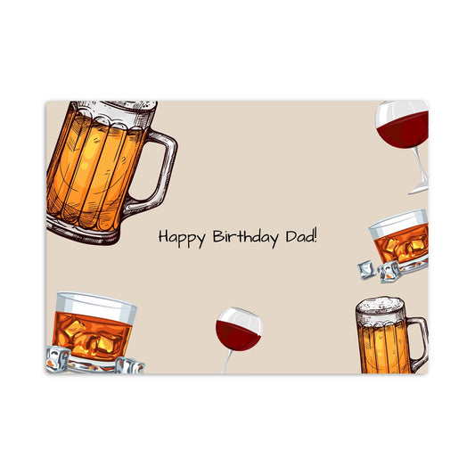 Happy Birthday Dad Card