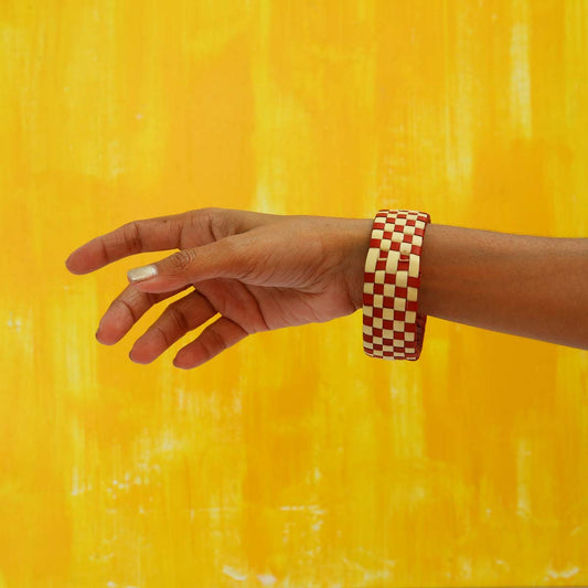 Tan Palmyra Bangle