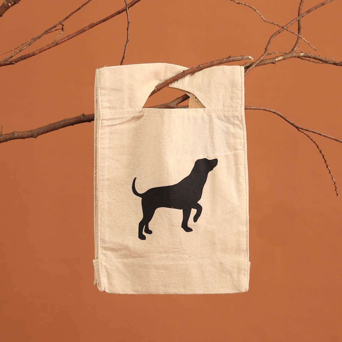 Curious Dog Mini Tote Bag