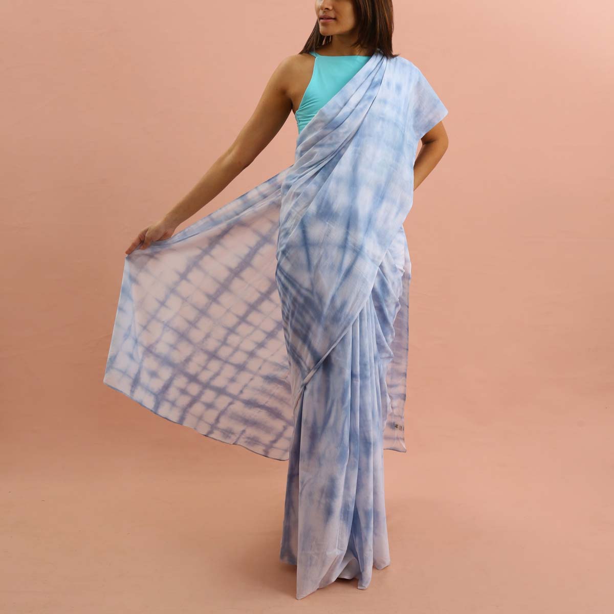 Ripple Shibhori Arashi Tie Dye Saree