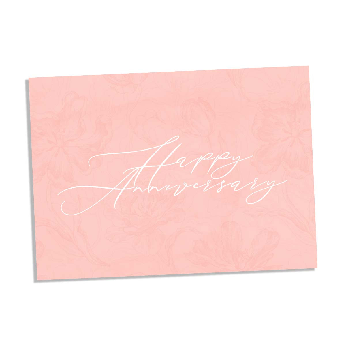 Happy Anniversary Blush anniversary Card