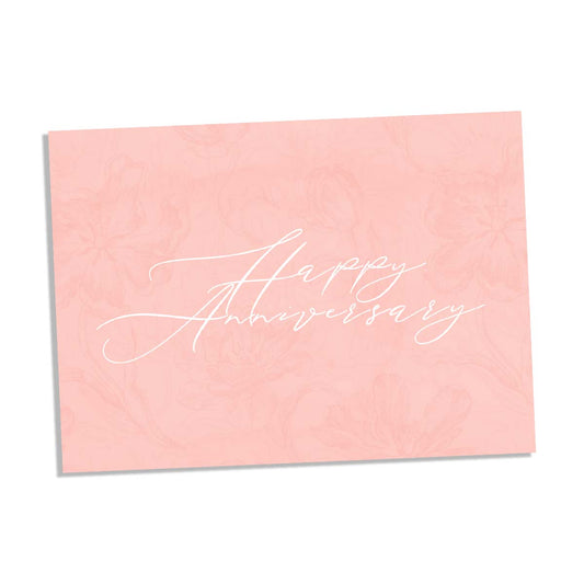 Happy Anniversary Blush anniversary Card