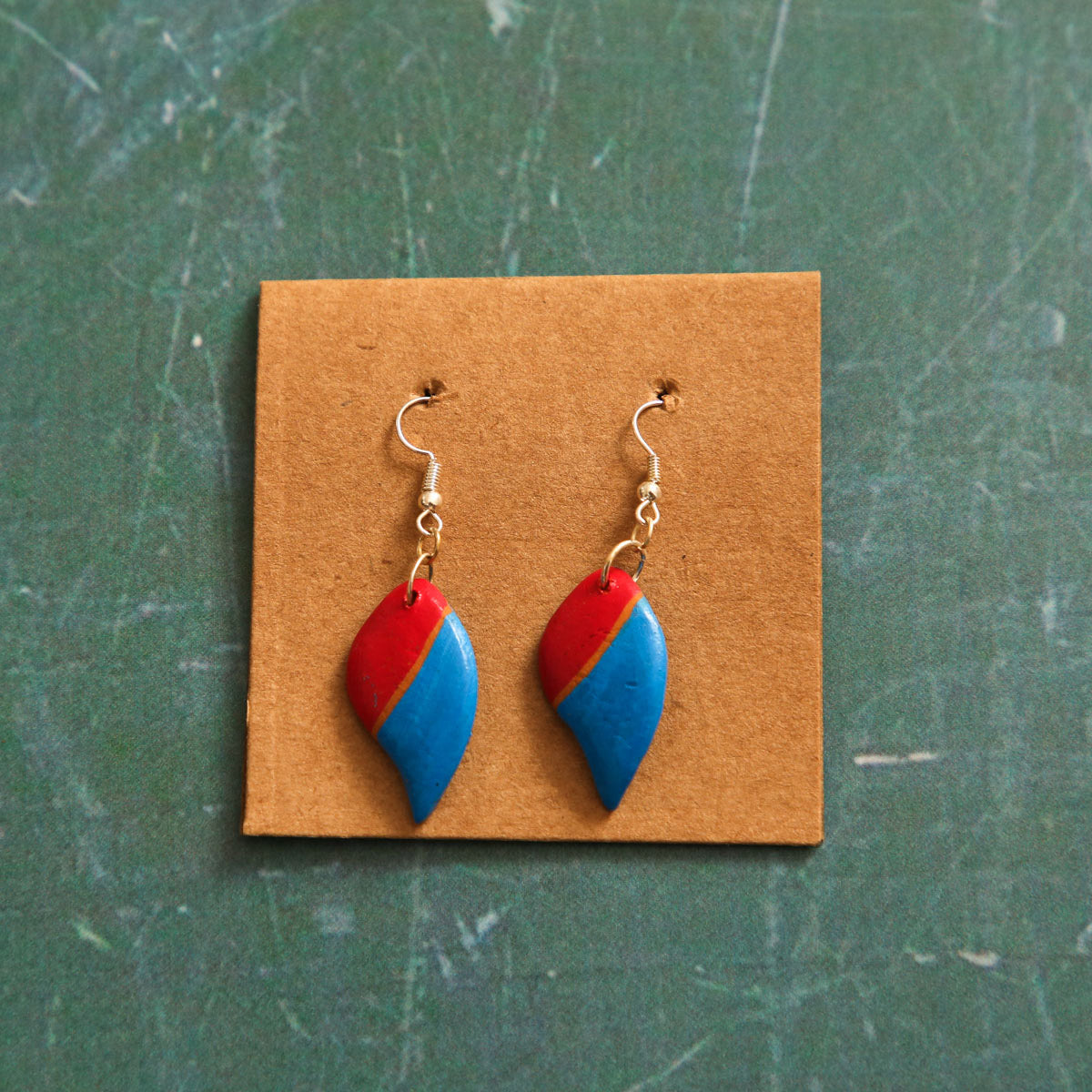 Blue Tip Earrings