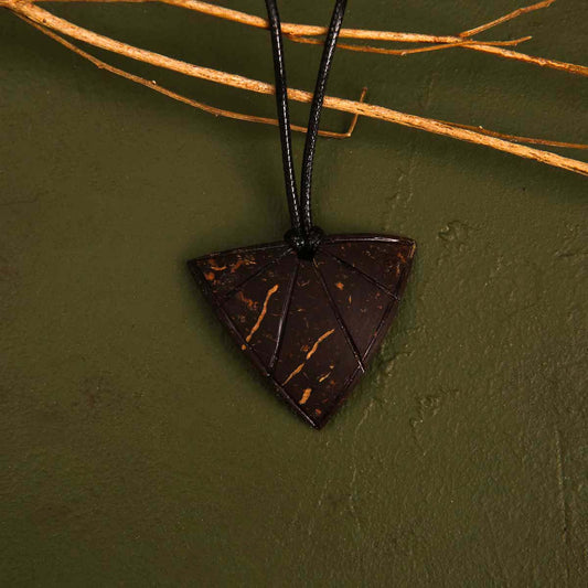 Triangle Coconut Shell Necklace