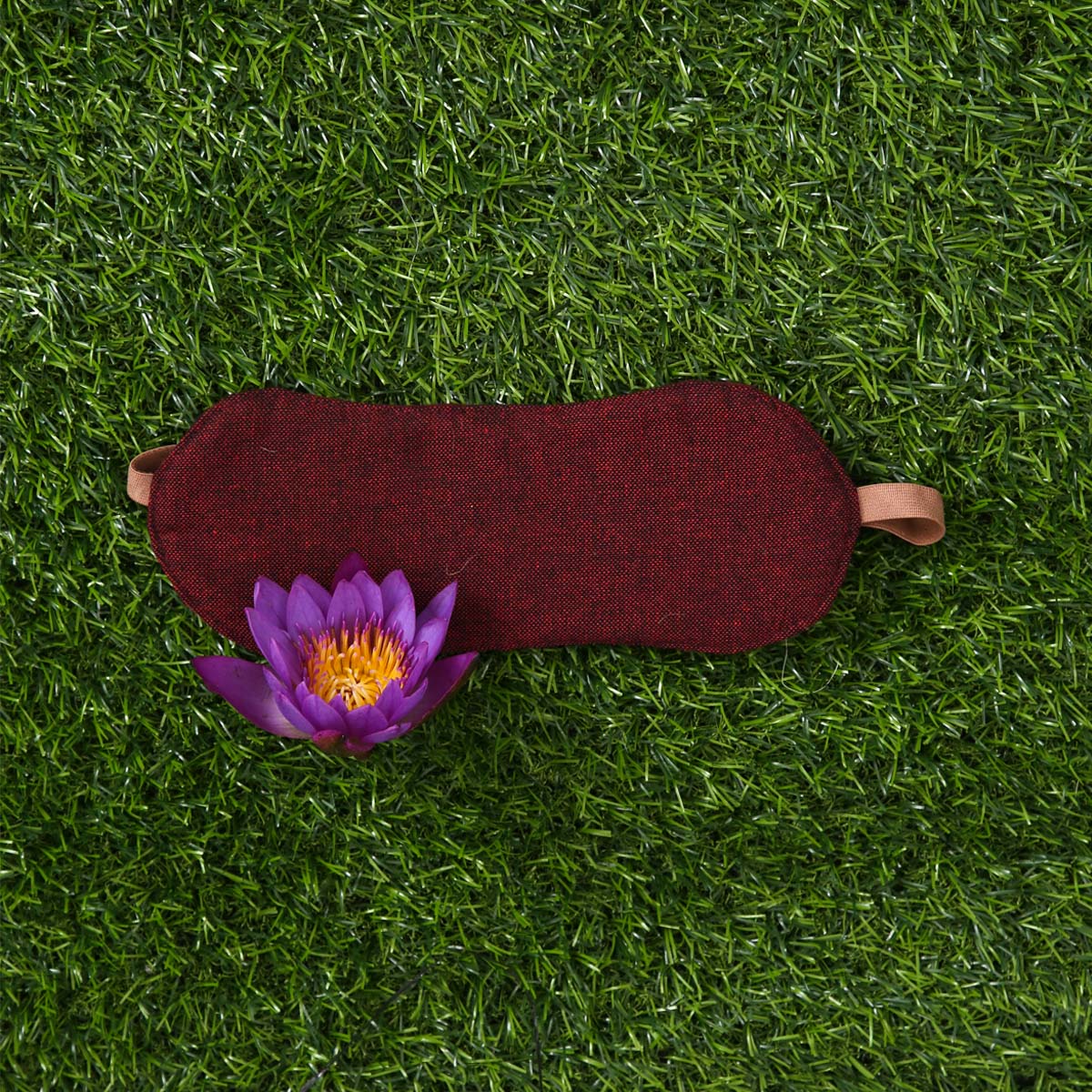 Maroon Hues Eye Mask